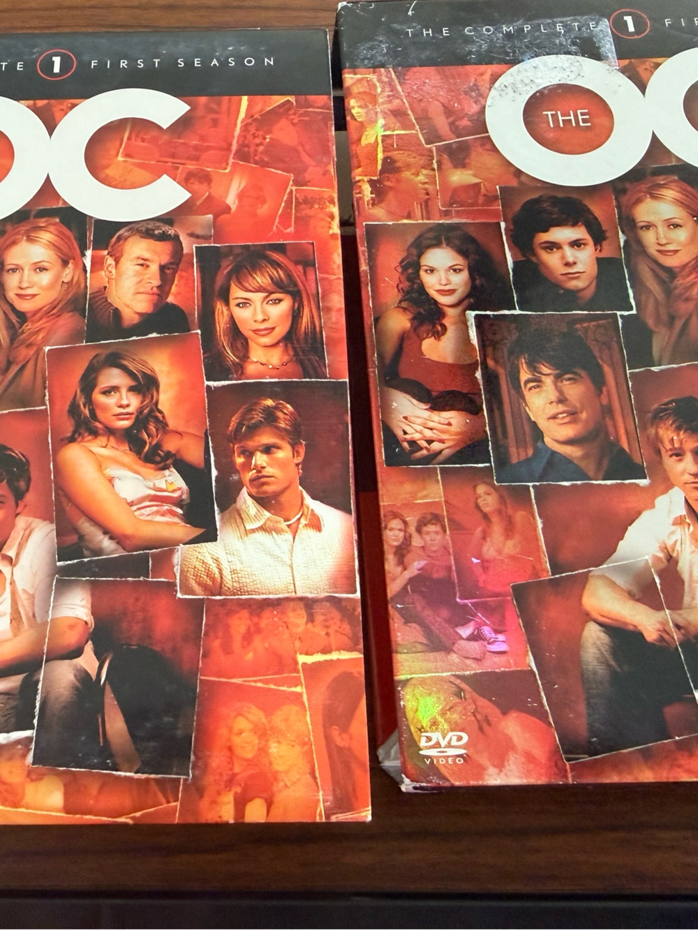 The O.C. Complete First Season DVD Set - Red/Orange Artwork EUC